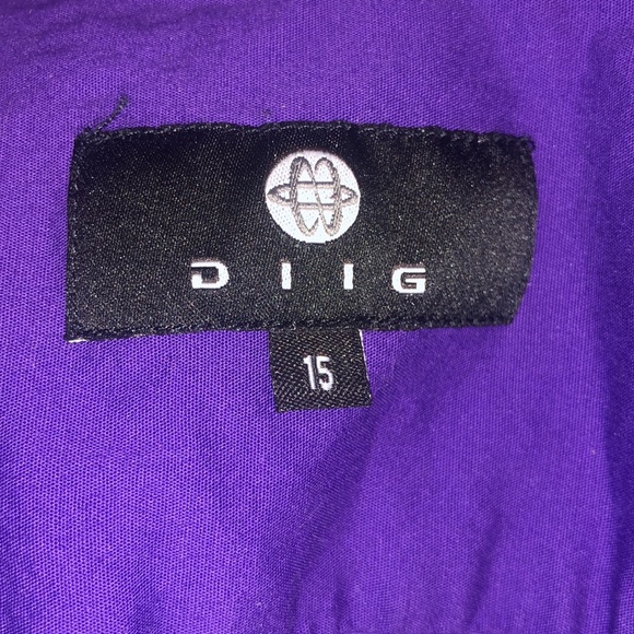 D I I G Men’s Button Down Size 15 - Picture 5 of 7